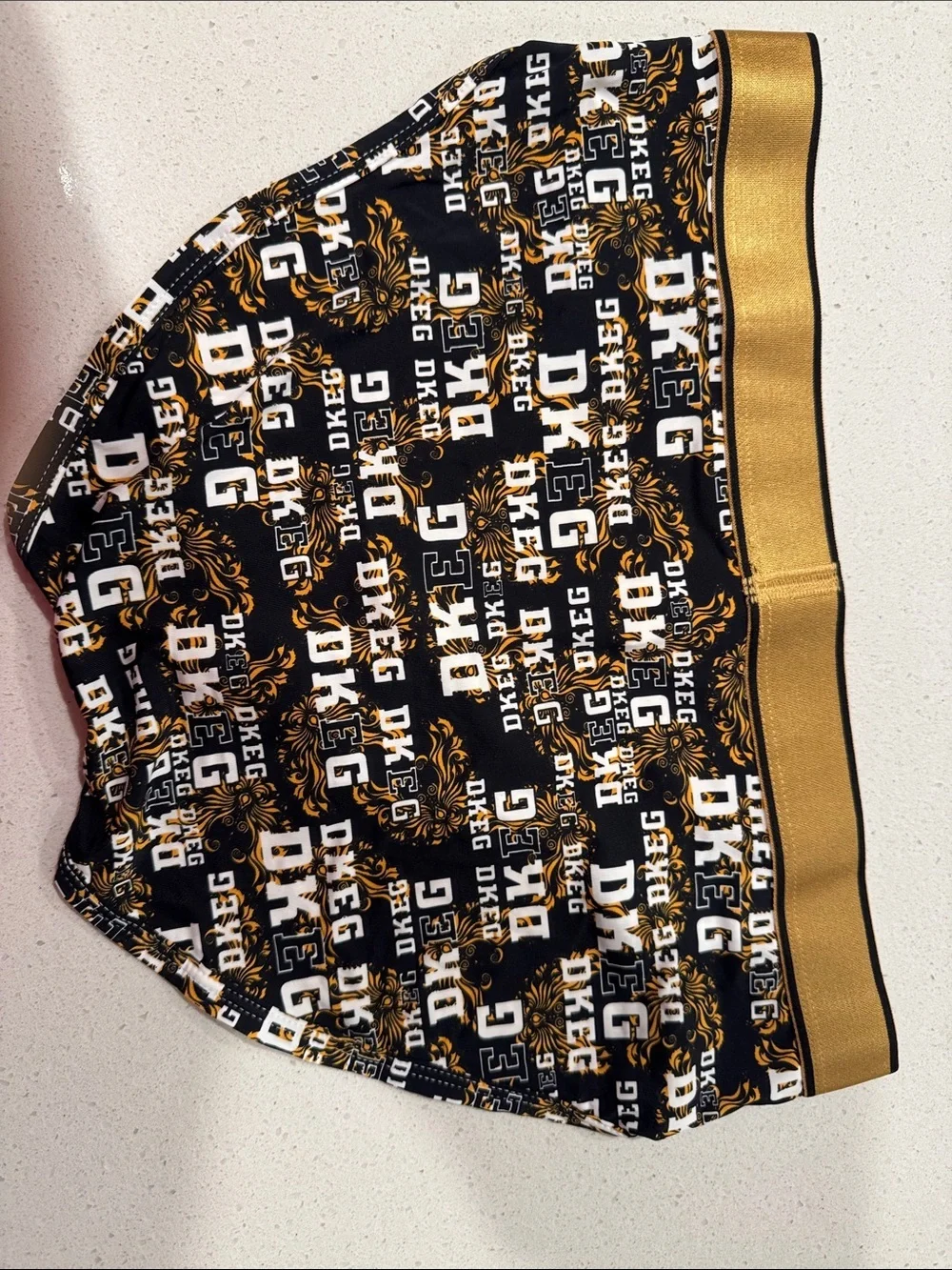 DKRG Black & Gold Logo Briefs